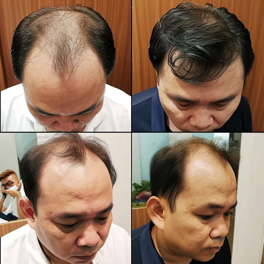12-month follow-up, client 1